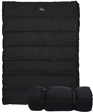 TETON Sports Uni – Erwachsene Mammut Doppelter breiter Schlafsack, Double Night/Olive, Mammoth