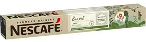 Nescafé Farmers Origins Farmers Origins Brazil Café capsules Compatibles Nespresso - Les 10 capsules