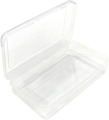 Ykimok Large Capacity Clear Pencil Case, Plastic Pencil Boxes Stackable Design, Supply Boxes for Kids Boys School Classroom,1 Pack