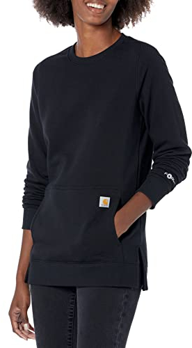 Carhartt Carhartt Force Relaxed Fit Leichtes Sweatshirt Damen Schwarz XL