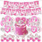 Cat Geburtstags Dekorationen,30 Stück Katzen Geburtstag Deko Aristocats Party Deko mit Geburtstag Banner,Katzen Luftballons,Cupcake Toppers für Kinder Katzen Thema Babyparty Geburtstagsfeier