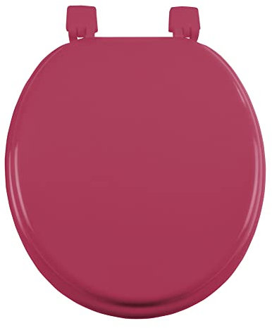douceur d'intérieur, Abattant de Wc (37 x 47 cm) Vitamine Framboise, MDF