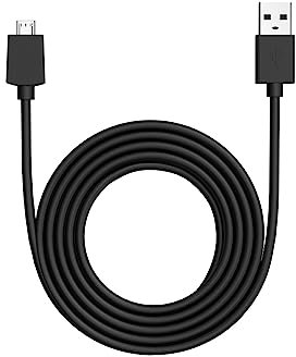 Ring | Câble d'alimentation USB-A vers micro-USB pour Ring Indoor Camera (2e génération) | 3 m