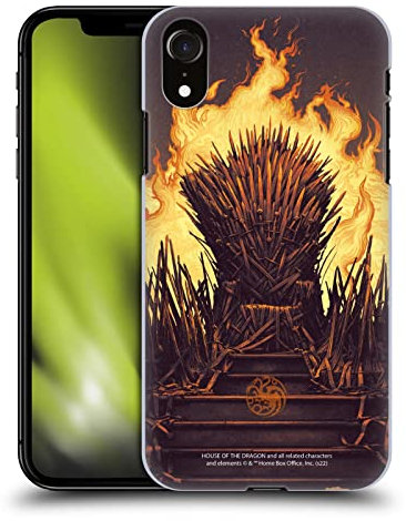 Head Case Designs Offizielle House of The Dragon: Television Series Syrax Und Caraxes Kunst Harte Rueckseiten Handyhülle Hülle Huelle kompatibel mit Apple iPhone XR