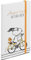 United Labels The Peanuts Snoopy - Abenteuer Hardcover Notizbuch Liniert 80 Blatt mit Gummiband Weiß 13 x 21 cm