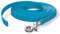 10m Schleppleine, Hundeleine, 1 Karabiner, Cyan-Blau, sehr stabil, schmutz- und wasserabweisend