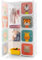 DREAMADE Kinderkleiderschrank mit 8 Würfeln, Kinder Kleiderschrank Regalsystem aus Kunststoff, Kinderschrank mit Türen & Kleiderstange für Kinderzimmer, 75x37x145cm (8 Würfeln - Tier)