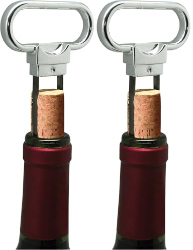 Vin Bouquet FID 014 - Sacacorchos de Mayordomo Láminas, Descorchador Laminas (Paquete de 2)