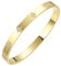 Gold Bangle Bracelets for Women Four Leaf Clover Lucky Love Cubic Zirconia Bracelet