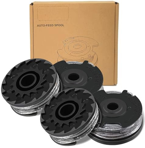 4 PCS Strimmer Spool,Strimmer Wire,Strimmer Spool Replacement,Strimmer Wire Replacement Spool,Grass Trimmer Spool Replacement Compatible with Bosch ART 23 SL 26 SL,EasyGrassCut 18,23,26,18-230,18-260