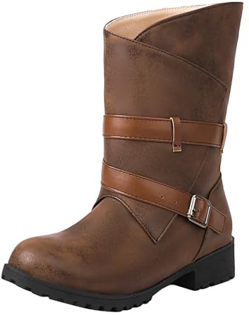 Stivali Donna Alti Senza Tacco Stivali Donna Estivi Morbidi Stivaletti Donna Estivi Cowboy Stivaletti Donna Estivi Stivali Polpaccio XXL Pantofole Stivaletto Donna Stivali Donna Alti Fino al