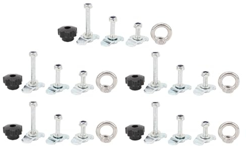 Single End Fitting for Airline Rails Carbon Steel 360° Rotatable Base Screw Fitting Lashing Eyelet for Truck Beds Trailers Accessories