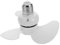 HOLIDYOYO Ventilador De Techo Colgante: E27, Potente Y Silencioso, Ideal Para Un Sueño Relajante Y Un Entorno De Trabajo, Blanco, 14 Cm