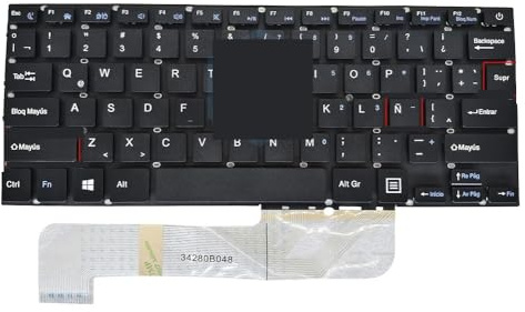 ZGGOZDH BR Latin Laptop-Tastatur für Teclado für Exo-Serie E19 E24 E25 C19 C25 L33 L37 M33 M37 C SKU 7796 Tastatur(LA Latin)