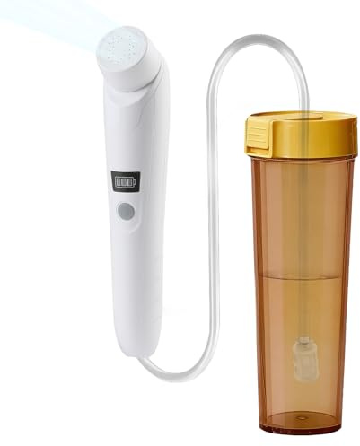 Portable Bidet, 1L Elektrisch Bidet, Reise Bidet Handbrause für Toilette Outdoor, Camping Flasche Sprühflasche Hand Perinealflasche für Damen Kinder