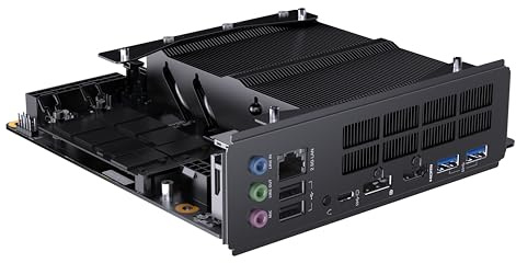 MINISFORUM Scheda madre BD895i SE Mini PC AMD Ryzen 9 8945HX(16C/32T, fino a 5,4 GHz) Barebone Gaming PC, HDMI|DP|USB-C, slot 2X DDR5 SODIMM, 2X slot SSD PCIe4.0, 2.5G RJ45, grafica Radeon 610M