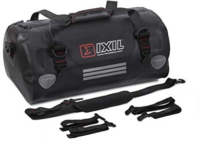 Ixil - Sac imperméable pour moto avec fermeture éclair étanche, capacité de 30 litres
