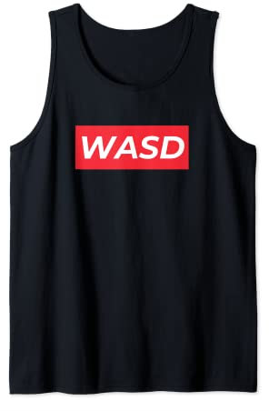 WASD - PC Gaming Tastatur für Gaming Computer / PC Gamer Tank Top