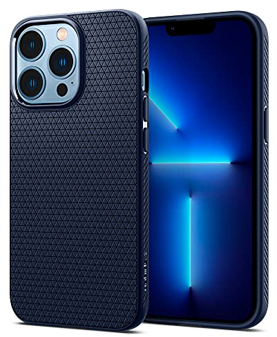Spigen Liquid Air Case Compatible with iPhone 13 Pro - Navy Blue