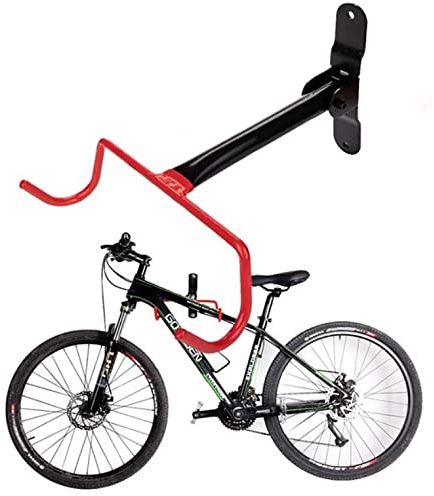 Fahrrad Wandhalterung | Fahrradhalter Garage | klappbare Wandhalterung für Fahrräder | platzsparende Fahrradaufhängung [Wand Montage] mit Doppelhaken | Kinderfahrrad Fahrradträger | Fahrradhaken