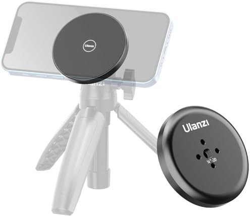 Ulanzi U-R101 Magnetic Tripod Mount Phone Holder Compatible with MagSafe - with 1/4'' Screw Hole