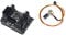 SVRITE 3 Pin 4 Pin Fan Adapter PWM PC Chassis Cooling Fan Hub Governor 8 Way Splitter 12V Speed Controller with 6Pin Power Port