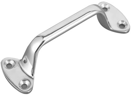 Holigie Handles, Door Pull Handle Stainless Steel Metal Brushed Polished Heavy Duty, Gate Handles Outdoor for Wooden Fences Outdoor Garage