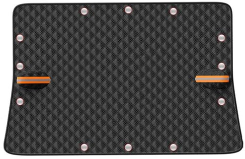 QAWSEDRF Auto Windschutzscheiben Abdeckung für Audi RS5 2012-2016,Sonnenschutz Frontscheibe Vorne Wasserbeständig Außendekoration Zubehör,A2-Magnets Black