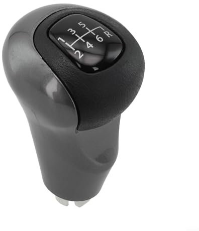 Sandyseptember Pomo de cambio manual de seis velocidades para Honda Civic DX, EX, LX 2006-2011, Negro, Plástico, 100% Plástico