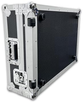 Protekt Koffer für Rane Four - Plus Series CSRANE4W DJ-Flugkoffer mit Laptopablage für Rane Controller (mit Ablage und Rädern), Schwarz , 900 x 550 x 240 mm, Mit Ablage und Rollen