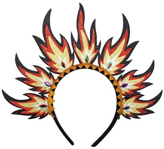 Deiters Haarreif Flammen mit Steinen