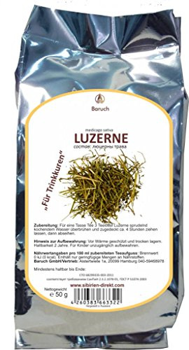 Luzerne - (Medicago sativa, Saat-Luzerne, Alfalfa, Schneckenklee, Ewiger Klee, Lucerne) - 50g