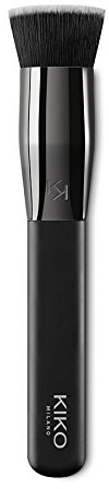 KIKO Milano Face 05 Round Foundation Brush | Flat-topped brush with synthetic fibers for applying liquid or mousse products