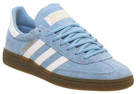 adidas Herren Handball Spezial Gymnastikschuhe Blau (Light Blue/FTWR White/Gum5), 47 1/3 EU