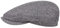 Stetson Belfast Silk Schiebermütze Herren - Flatcap aus Seide - Herrencap Made in EU - Seidenmütze Frühjahr/Sommer - Flat Cap blau-grau 59 cm
