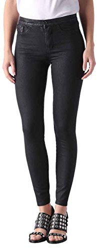 Diesel Flixee-Ankle 0673W Damen Jeans Hose JoggJeans Skinny (DE/NL/SE/PL, Bundweite & Schrittlänge, 23, 32, Schwarz)
