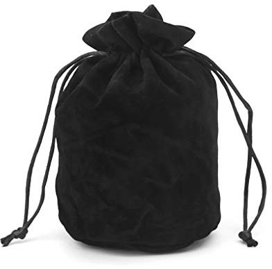 Mya - 1 sacchetto per dadi e dragoni in velluto, per gioielli