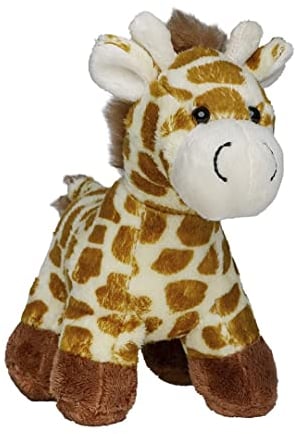Minifeet Giraffe Carla - das kuschelige Geschenk für langhalsige Tierliebhaber und buntgefleckte Giraffenfreunde