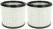 vhbw 2x Filtro plisado compatible con Parkside PNTS 1300(A1), PNTS 1300 aspiradora - blanco