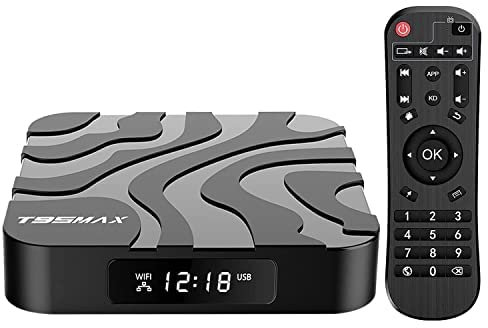Android TV Box 12.0, Smart TV Box Android 12.0 2GB RAM 16GB ROM H618 Quad-Core Cortex-A53 CPU Supports 2.4GHz+5GHz Dual WiFi Ethernet 3D 6K Ultra HDR10 Output H.265 HEVC Android Box Media Player