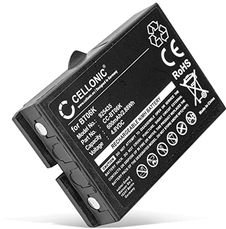 CELLONIC, Battery for compatible with Ikusi BT06K, TM70, ATEX transmitters, 2303692 (4.8V, 600mAh)