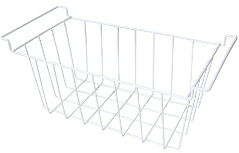 Cestello per congelatore a pozzetto appesso frigorifero organizzatore frigo cesto cestino in filo metallico separatore divisori