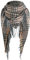 Durio Schal Damen Winter Dreieckstuch Herbstschal Schal Weich Deckenschal Kaschmir Tuch Elegant Mit Fransen Gelb Schwarz Kariert Einheitsgröße