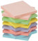 ZCZN 720pcs Haftnotizen 76 x 76 mm, 12 Blöcke Klebezettel bunt, 6 Macaron-Farben Sticky Notes 60 Blatt pro Block für Schule, Zuhause, Büro