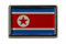 U24 Pin Nord Korea Flaggenpin Anstecker Anstecknadel Fahne Flagge