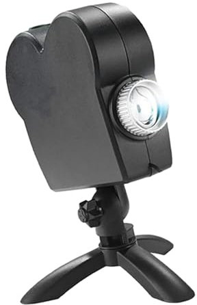 Projecteur de lumière de Noël pour l'extérieur Projecteur holographique Led étanche for Halloween et noël, lampe de Projection holographique en plein air, 12 films, lumières de scène effrayantes for f