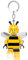 LEGO Minifigures - Portachiavi con figura alta 76 mm - Bumblebee Girl (KE211H), giallo, grande