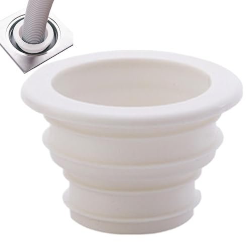 Sello de Manguera de Drenaje para Lavadora, tapón de Silicona con Sello de Manguera de Tubo de Drenaje | Sello de Manguera de Drenaje de Lavadora - Anillo de Sellado de alcantarillado para tubería de