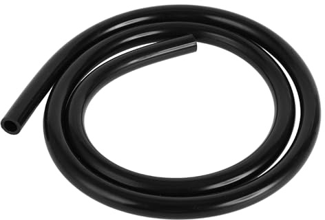 A ABSOPRO Manguera De Vacío De Silicona 1Pc 10Mmx4Ft Para Automotriz | Diám. Int. 10Mm, Diám. Ext. 15Mm, Long. 122Cm, Grosor 2.5Mm, Pres. 43Psi, Pres. Rupt. 100Psi, Temp. -40~428°F