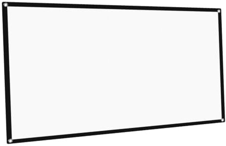 DOITOOL 60-inch Portable Folding Projector Screen 16:9 Outdoor Indoor Projection Screen for Home Theater and Travel